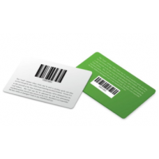 Pre-Printed PVC Barcode Card